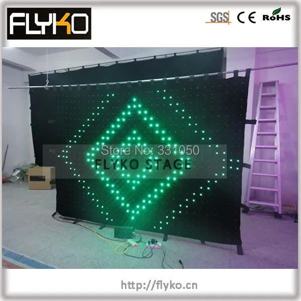 P9 2x3m led 스크린 크리스마스 장식, 무료 배송