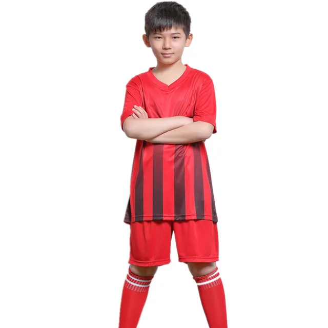 2017 Boys football jerseys clothing set kids Football Training Vest