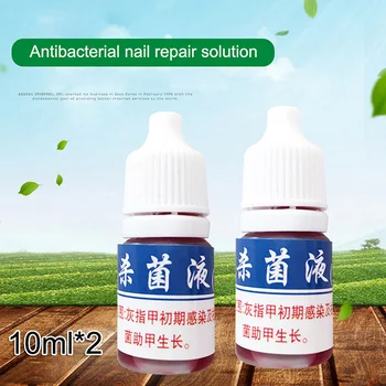 

2pcs 10ml Health Skin Care Nail Repair Liquid Cleanser Onychomycosis Remover Beauty Disinfect Water NShopping