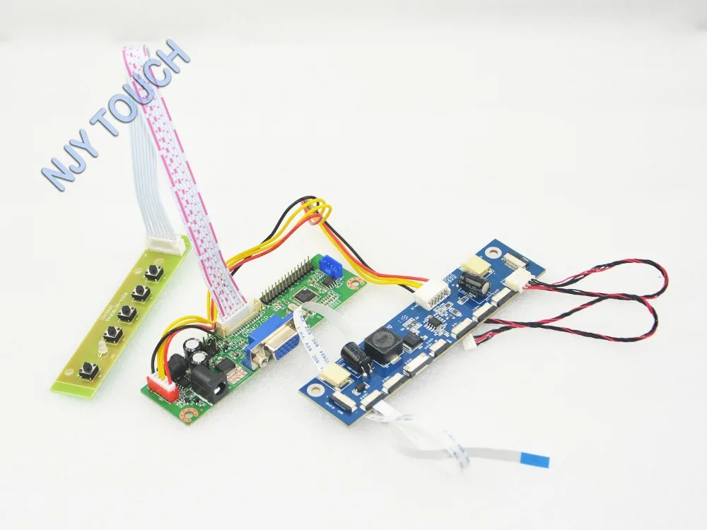 V M70A VGA Universal LCD Controller Board DIY Kit For MT185GW01 V4 MT185GW01 V 4 18