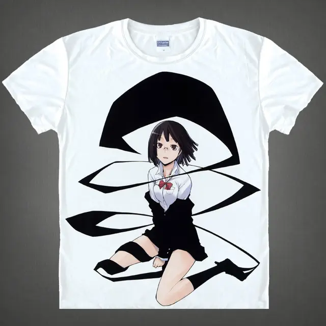 DRRR T Shirt Izaya Orihara Shirt Fashion printed t shirts Anime summer