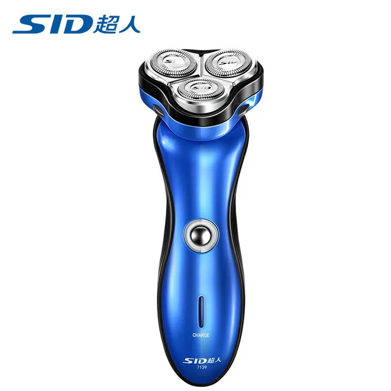 

SID Wired Rechargeable Electric Shaver Razor 3 Head Electric Razor For Men Beard Trimmer Shaving Machine