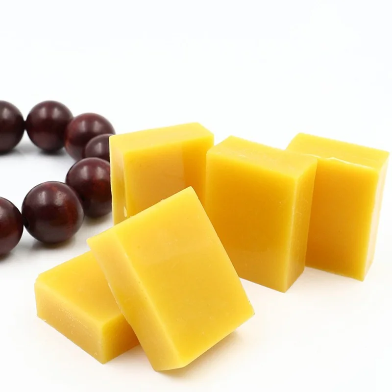 

2pc 15G 100% Organic Natural Pure Beeswax Jewelry Wood Furniture Floor Stamp Collectable Polishing Maintenance Protect Waxing