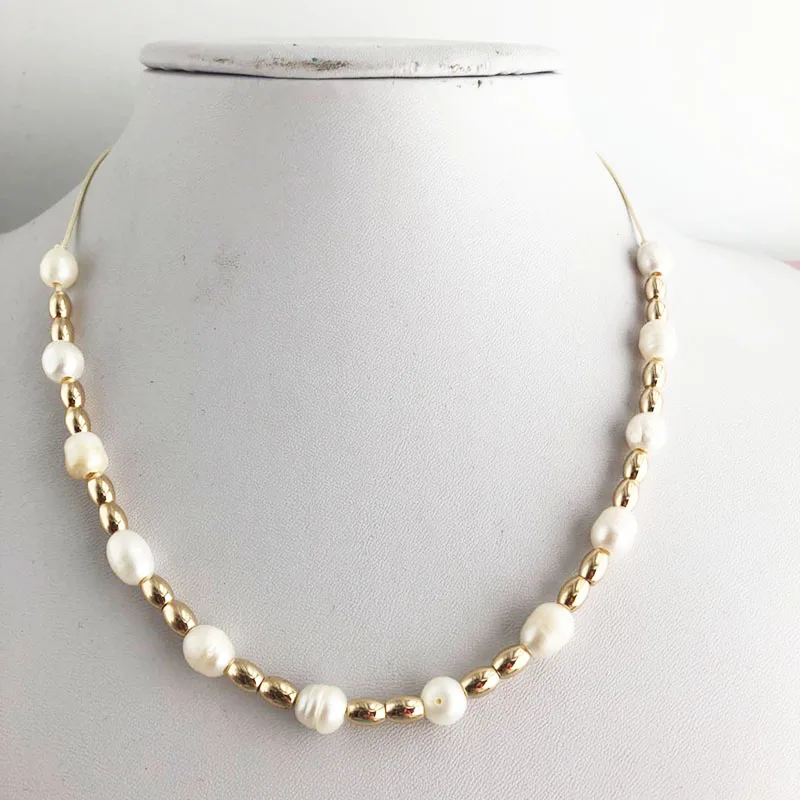 

MOLOYE Natural pearl set Necklace Bracelet Self-created simple fashion embodiment of female charm gifts 2019 New Listing