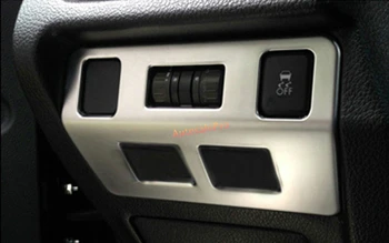

Console Matt Dashboard head light switch button cover trim For Subaru XV Impreza Hatchback 2012-2015