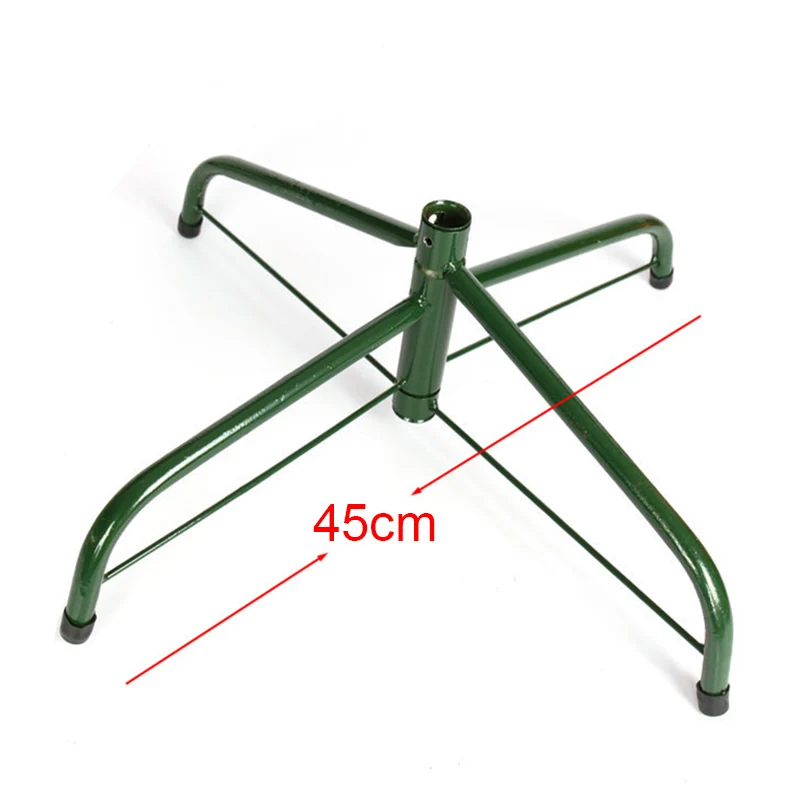 

Hot Christmas Tree Iron Stand Foot Base Holder Bracket Decoration Rubber Pad For Home LFD