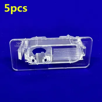 

5pc Car Rear View Camera Bracket License Plate Lights Housing Mount For Toyota Corolla E170 2014 2015 2016 2017 Thailand Version