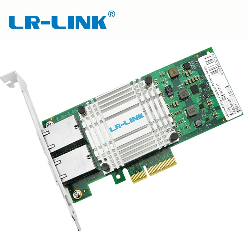 LR-LINK 9812BT двойной Порты и разъёмы 10 Gb Nic RJ45 сетевая карта Ethernet PCI Express X4 сетевой карты серверный адаптер Intel x550T2BLK Совместимость