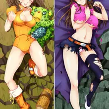 Чехол для подушки Seven deadly sins Аниме DAKIMAKURA обнимающий тело