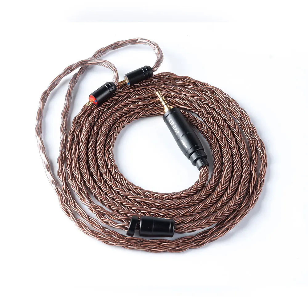 Conector para kz 4.4mm com Mmcx Kbear Núcleo Atualizado Cobre Puro Equilibrado Cabo 2.5 - 3.5 2pin Qdc Zs10 Pro Zsx C12 Blon Bl-03 16 - Image 2
