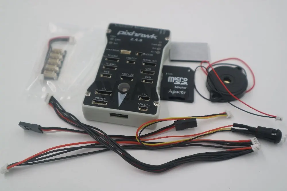 

Pixhawk PX4 Autopilot PIX 2.4.8 32 Bit Flight Controller with Safety Switch and Buzzer and Free I2C Splitter Expand Module