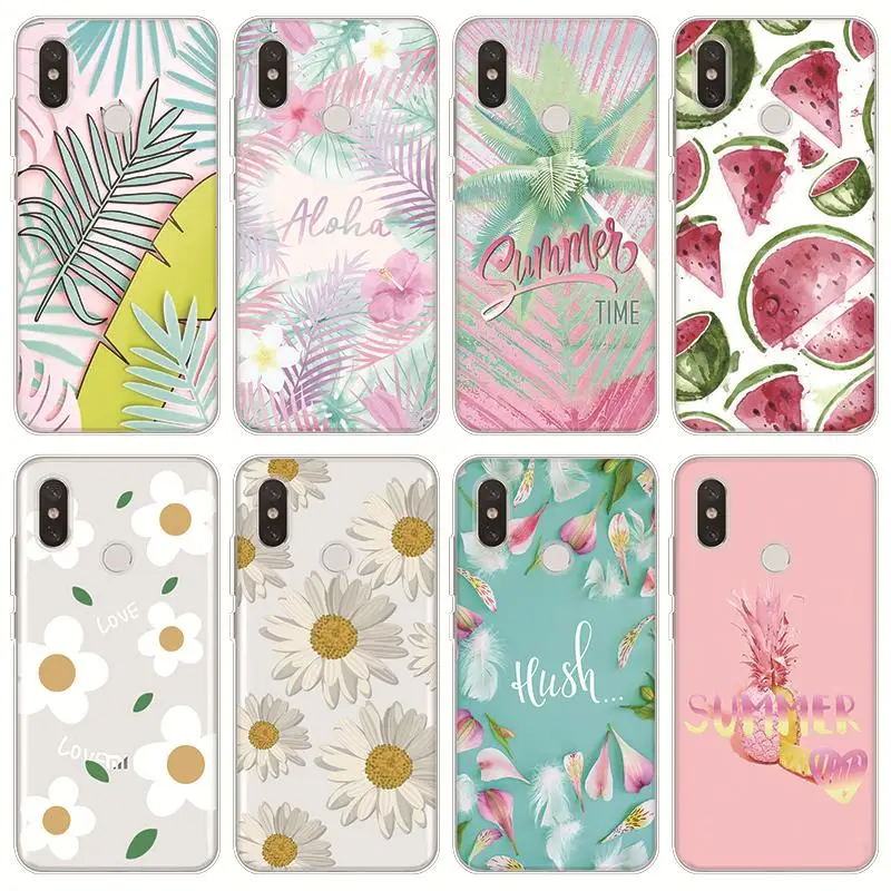 

Dream Shell Pattern For Xiaomi Mi 8 Pocophone F1 9 A2 Lite Mix 3 2S A1 A2 5S Plus SE Explore Soft TPU Flower Case For Mi 9 Funda