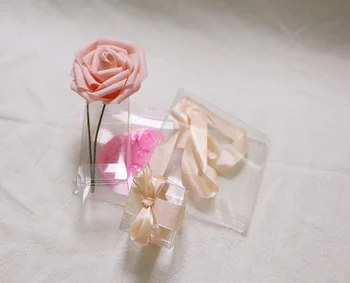 

70pcs Clear PVC Box Present/Toys Packaging Boxes Wedding Christmas Gift Box Small Transparent Plastic Boxes Retail Candy Case