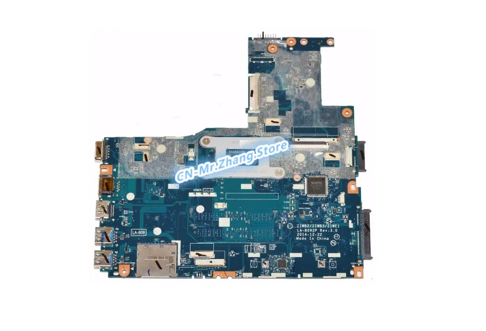 discount  SHELI FOR Lenovo B40-80 Laptop Motherboard W/ I5-5200U CPU ZIWB2-ZIWB3-ZIWE1 5B20H41682 LA-B092P DD