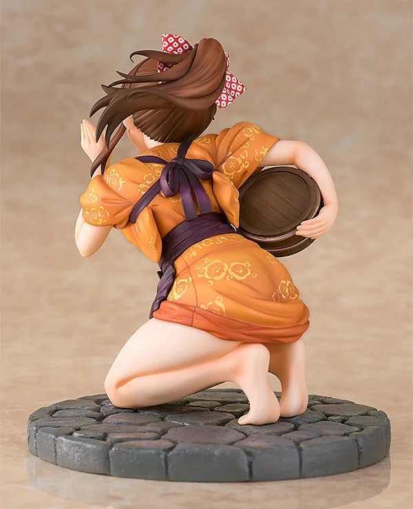 13 см Idolmaster Million Live Satake Minako Poka Service Ver. ПВХ Фигурки Коллекционная модель игрушки для