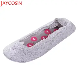 JAYCOSIN 2018 Для женщин летние хлопковые кружевные Нескользящие невидимые Liner Low Cut носки C2Y