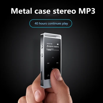 

Yescool X3 8GB Metal professional quality mini voice Recorder MP3 HIFI loseless music player FM radio touch screen Silvery