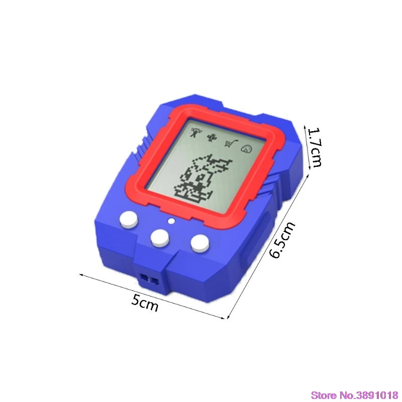 Мини электронные питомцы игрушки с брелком 90 S 9 домашних животных в одной виртуальной кибер смешной Рождественский подарок для детей