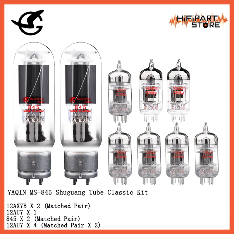 YAQIN MS-845 клапан усилителя комплект Shuguang Tube классический 845 12AU7 12AX7B | Электроника