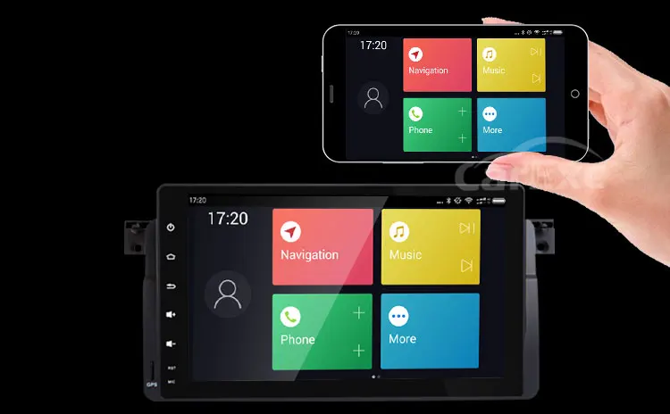 Top 9 Inch Android 9.0 Car Radio GPS Player For BMW Old 3 Series E46 M3 316i 318i 320i 323i 325i 330i Navigation CarPlay  WIFI DAB 14