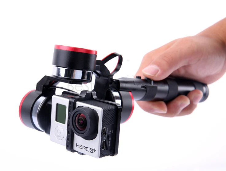 SteadyGim3 3 Axis Handle Handheld Gopro Stabilizer Gimbal Camera