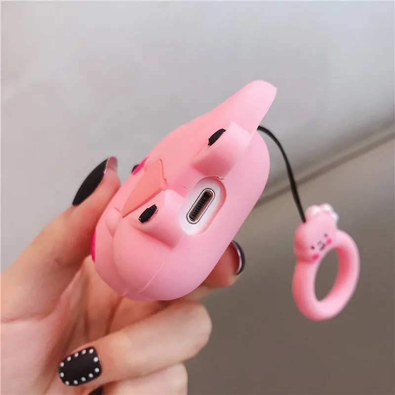 3D милый TOHATO мультфильм крокодил Crayon Shinnosuke Nohara силиконовый чехол для AirPods 2 чехол Bluetooth Анти-осень крышка для наушников