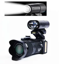 FREE shipping HD D7300 Digital Camera 33 Million Pixel Camera Digital Professional SLR shape Camera 24X Optical Zoom 3 HD Lens