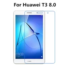 Прозрачная глянцевая Фольга Экран протектор Защитная пленка для Huawei MediaPad T3 8,0 KOB-L09 KOB-W09 планшет "+ спиртовая салфетка