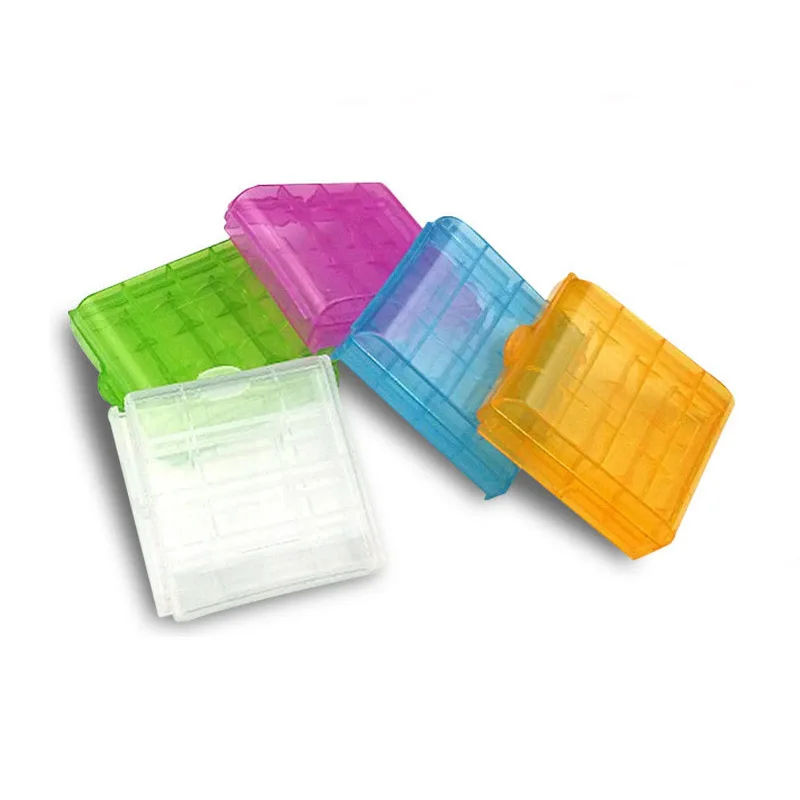 

Battery Holder Battery Case Battery Storage Box Plastic Portable Mini 2Pcs Eco-friendly AAA/AA Battery