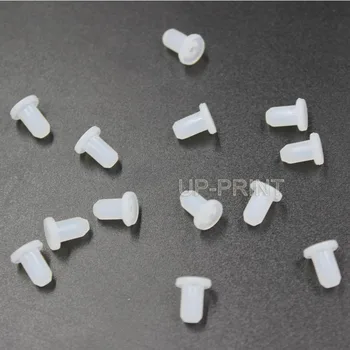 

UP 500PCS ink cartridge white rubber seal silicone plug use for epson ink cartridge