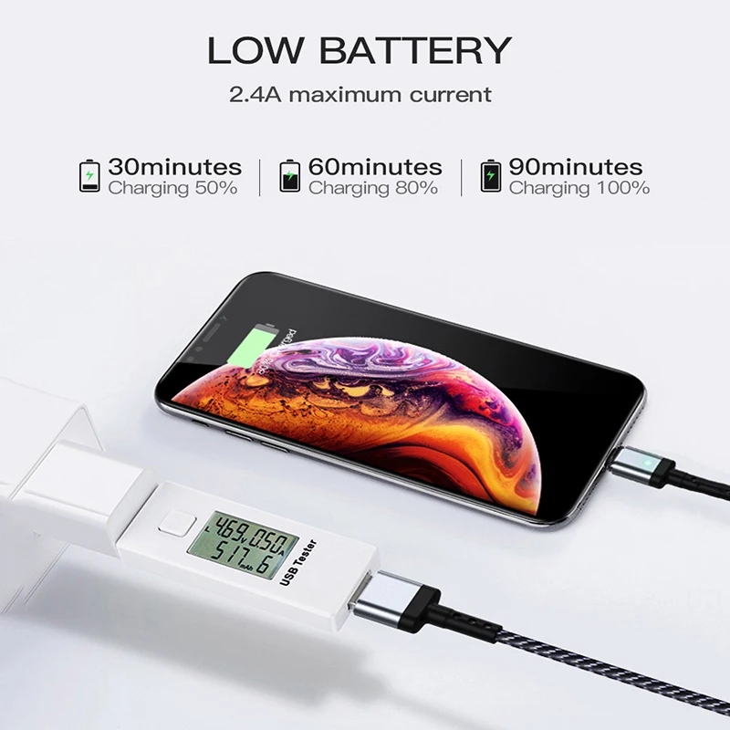 Suntaiho Magnetic Cable For iPhone XR XS Max X Quick Charger Cord Fast Data Cables For iPhone 8 7 Plus iPad Magnet Charger Cord Suntaiho Magnetic Cable For iPhone XR XS Max X Quick Charger Cord Fast Data Cables For iPhone 8 7 Plus iPad Magnet Charger Cord