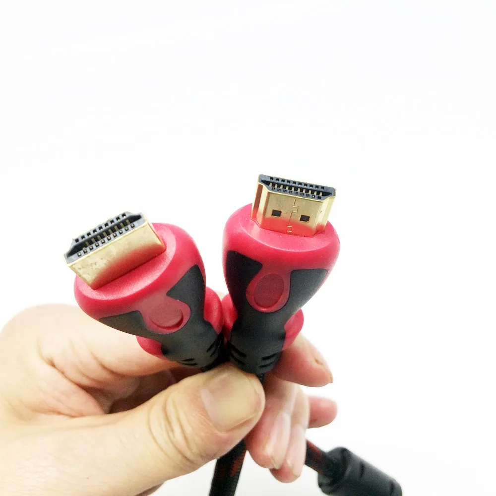 Высокоскоростной HDMI кабель Позолоченный разъем версии 1 4 штекер соединение с