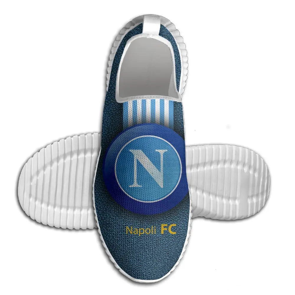 Men's For Women's SSC Napoli FC Comfort Sports outdoor Shoes Lightweight Breathable Sneaker Running Shoes For Fans Gift
