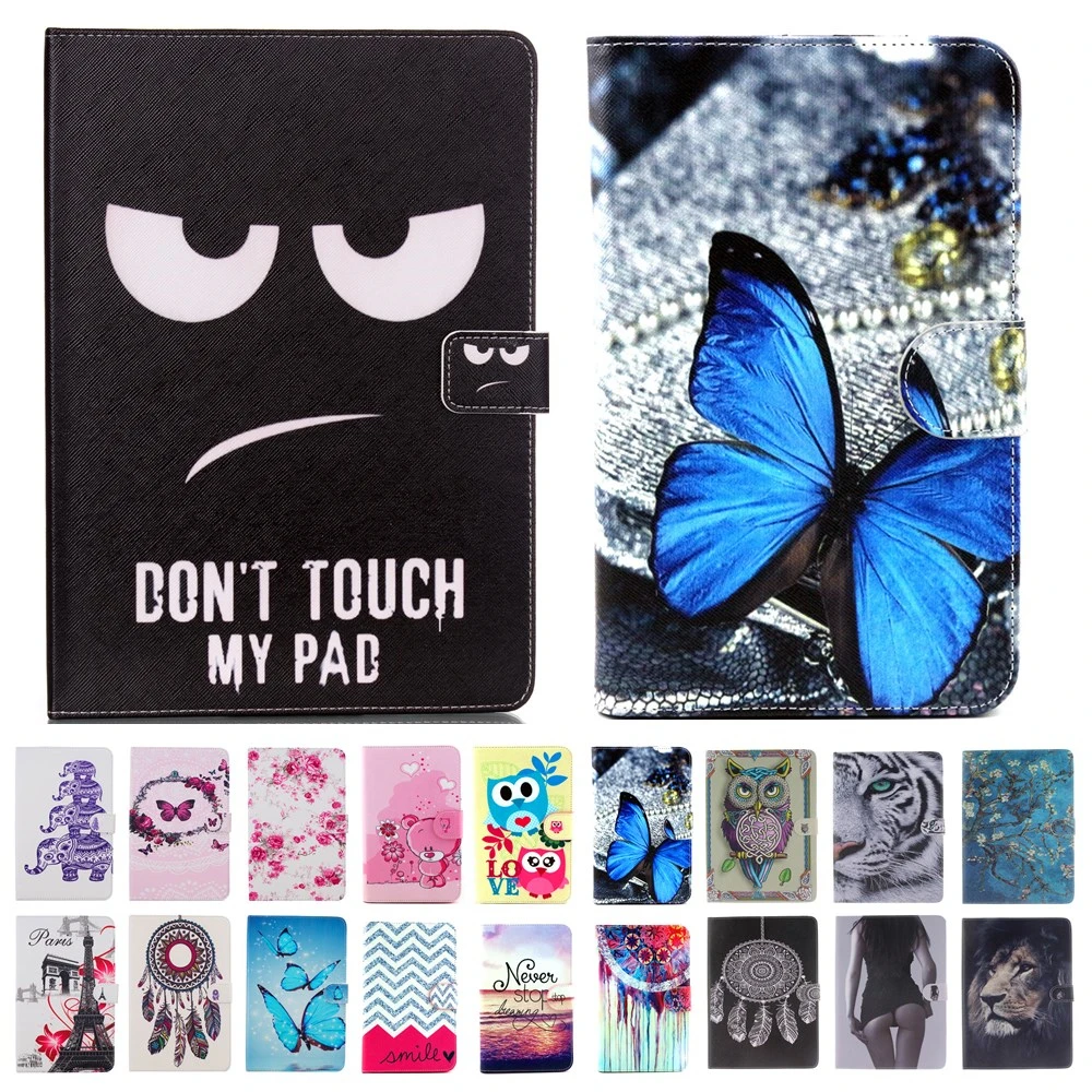 

For Apple iPad mini 1 2 3 Eiffel Tower Tiger Flip PU Leather Stand Case For ipad mini1 mini2 mini3 7.9'' Tablet Cover Sleeve #R