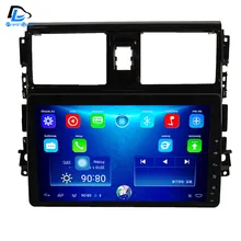 3G/4G net + WI-FI de navegação dvd android 6.0 sistema estéreo para toyota yaris 2014-2016 anos gps multimedia player rádio do carro