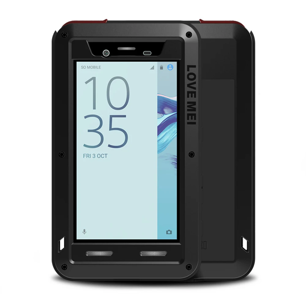 imágenes para PARA SONY Xperia X Compacto Caso Armor Cubierta De Aluminio A Prueba de agua A Prueba de Golpes + Gorilla Glass PARA SONY X Compacto Caja de Metal vivienda imágenes para PARA SONY Xperia X Compacto Caso Armor Cubierta De Aluminio A Prueba de agua A Prueba de Golpes + Gorilla Glass PARA SONY X Compacto Caja de Metal vivienda
