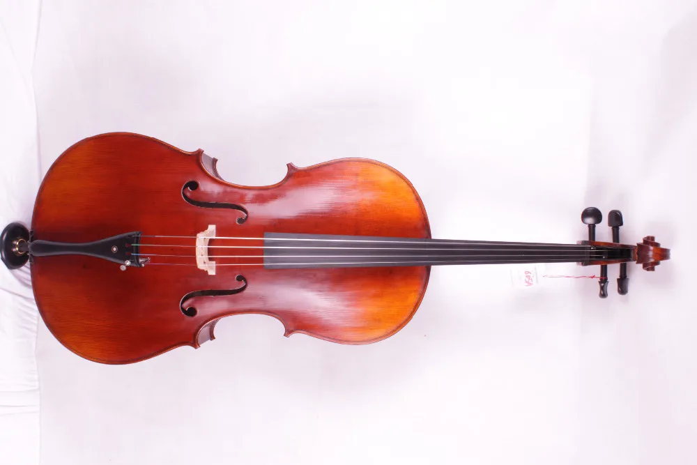 4/4 New Cello Solid Wood High Quality Powerful Sound Man Head Stock