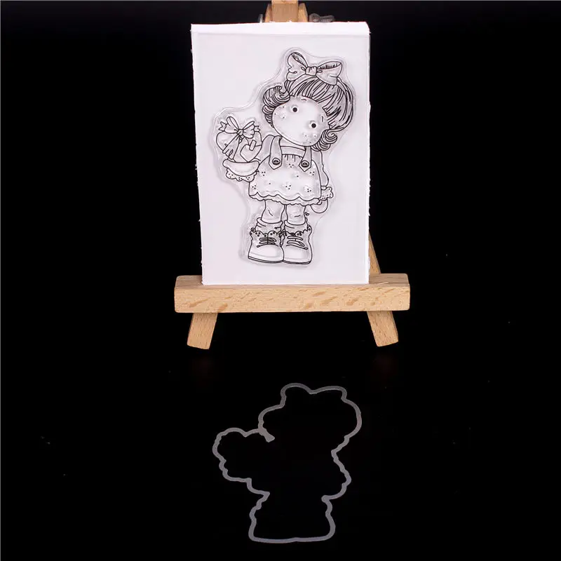 

New Transparent Silicone Clear Rubber Stamp and die Sheet Cling Scrapbooking DIY Cute Pattern Photo Album PaperCard Decor Stamp