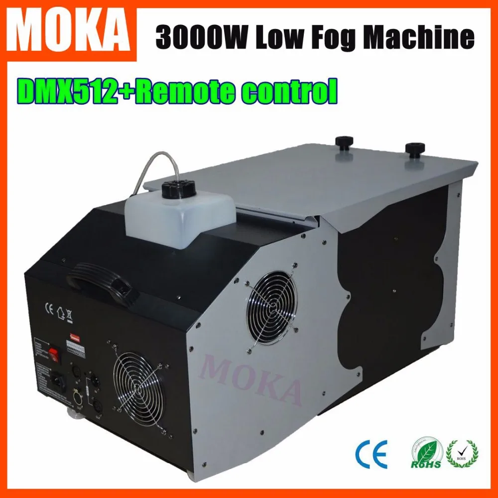 Smoke Machine 3000w Low Fog Machine Haze Machine Dry Ice Effect Smoke