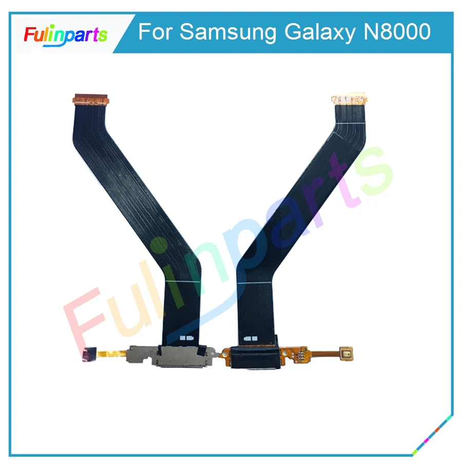 

For Samsung Galaxy Note 10.1 GT-N8000 USB Charging Charger Port Dock Connector Flex Cable With Microphone Replacement Parts