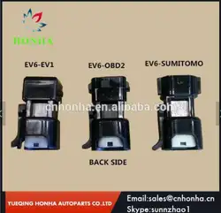 100 шт./лот три разных типов EV1 для EV6, EV6 для OBD2, EV6 для сумитомо Топливная форсунка 2-контактный разъем, производство Китай