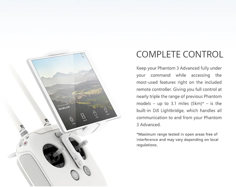 Freeshipping DJI Phantom 3 Advanced Drone With 2 Battery With HD 1080p Camera And 3 Axis Gimbal Rc Helicopter