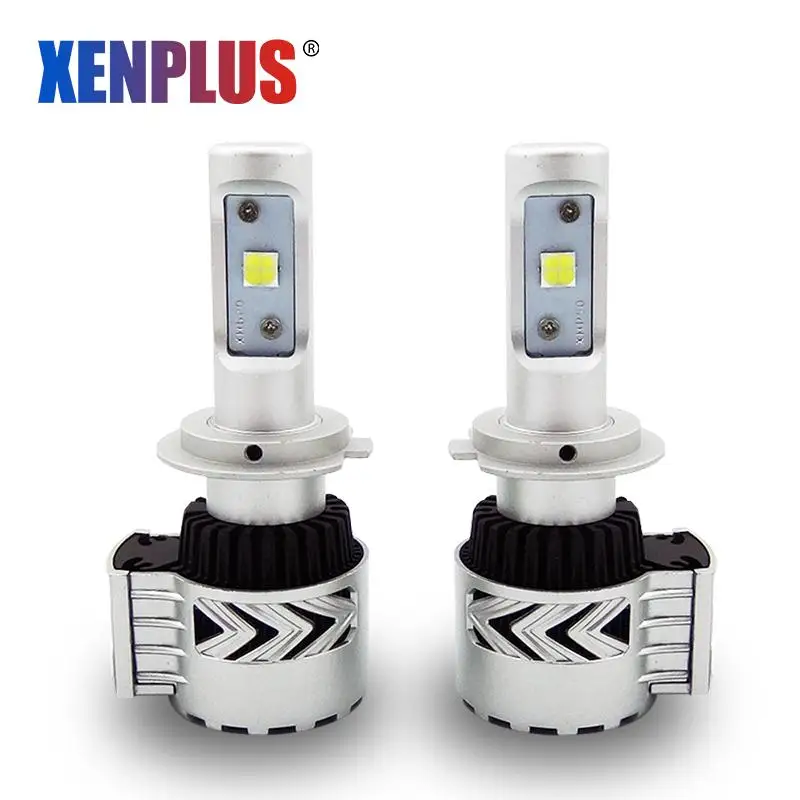 Xenplus 1 комплект G8 светодиодный HeadlightH7 H4 H8 H9 H11 HB3 HB4 H13 72W фары для 12000LM XHP50 Cree чип Turbo
