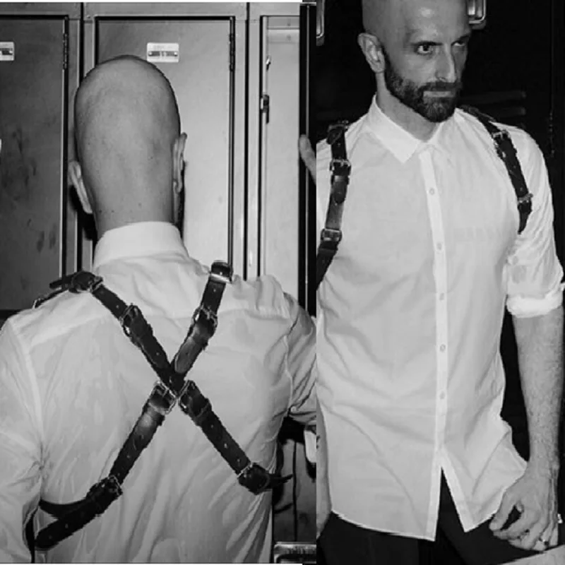 Мужской кожаный ремень в стиле панк с заклепками|studded punk belts|rock manrock n |