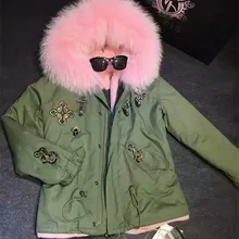 Популярные женские зимние меховые пальто, розничная и, светло-розовая меховая подкладка, отделка бисером, стиль, принимаем другие цвета, меховая куртка, парка