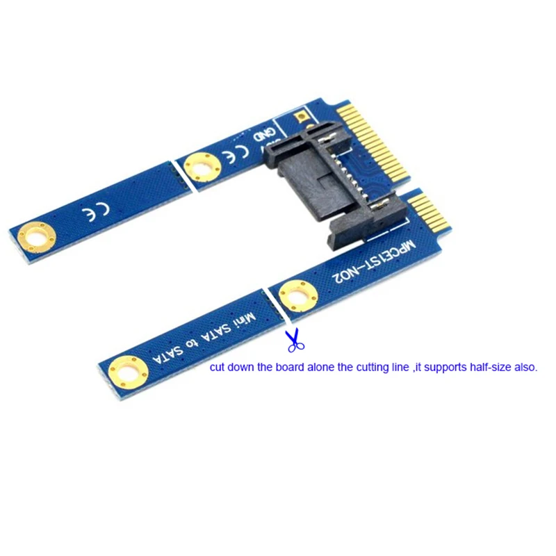 msata to 7pin sata data card