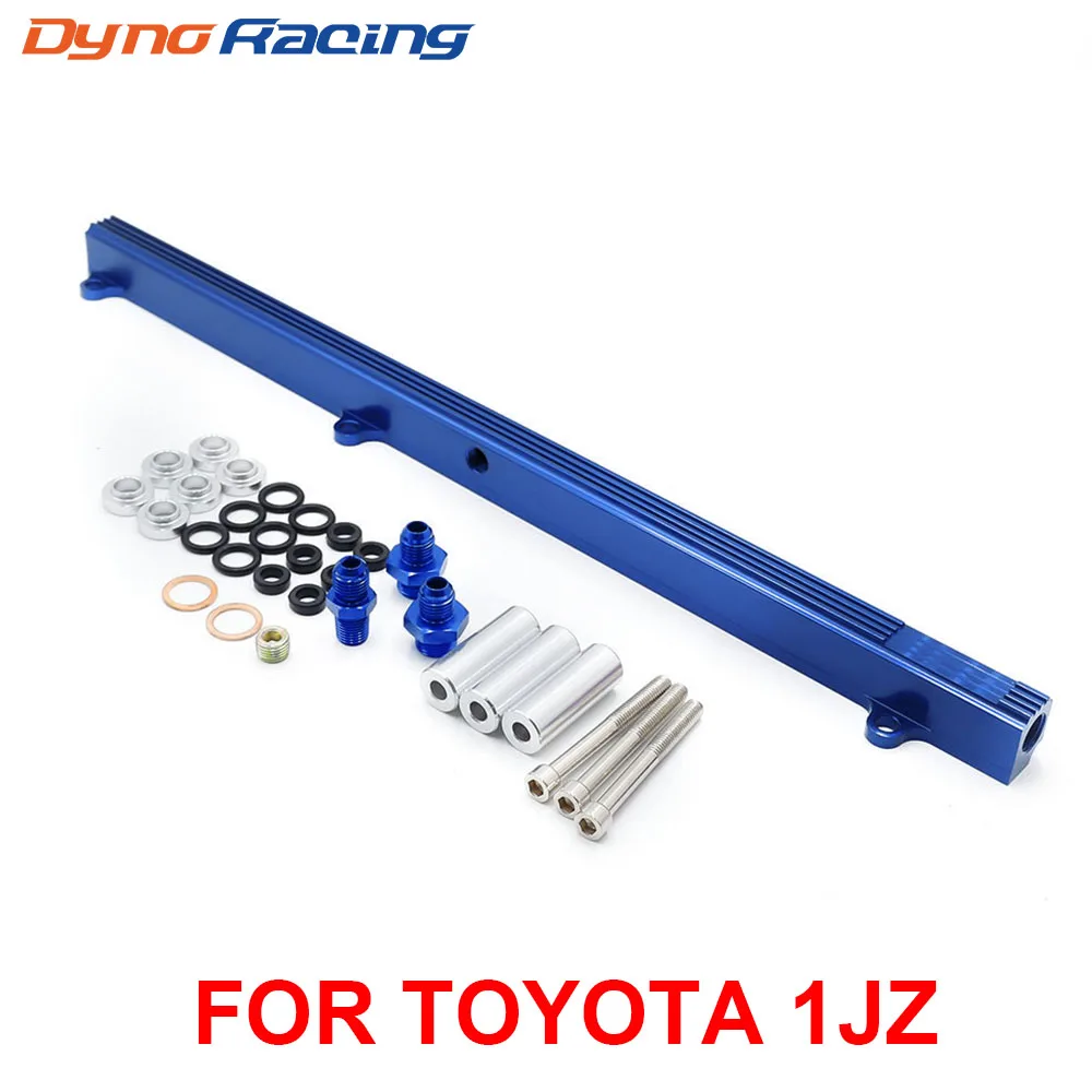 Dynoracing алюминиевый Топливная рейка с высоким потоком для Тойота 1JZ Топ подачи