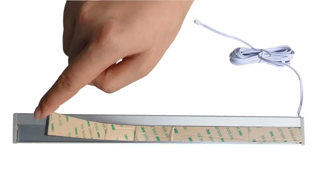 

12V led cabinet lamp LED wardrobe lamp magnet double adhesive installation display cabinet lamp wine cabinet lamp