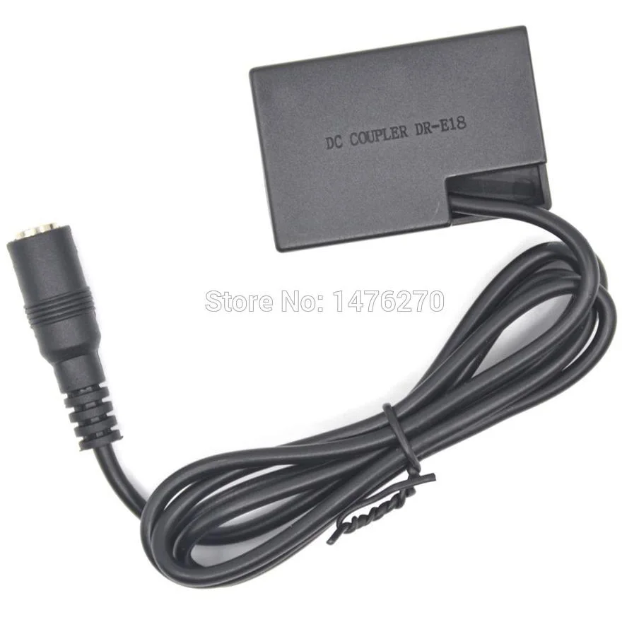 Eonvic PD USB Type C naar LP-E17 DR-E18 Dummy Batterij Adapter Lente Kabel voor Canon EOS RP,77D,200D,200D II,750D,760D,800D,850D Eonvic PD USB Type C naar LP-E17 DR-E18 Dummy Batterij Adapter Lente Kabel voor Canon EOS RP,77D,200D,200D II,750D,760D,800D,850D