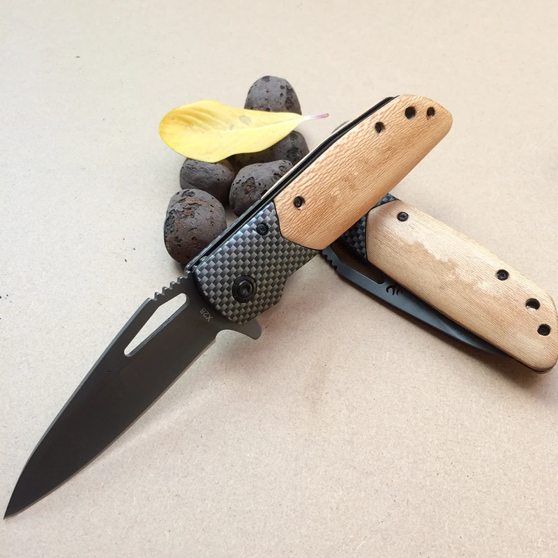 

Folding Blade Pocket Camping Knife Survival Knife Mini Blade of Fruit Handle with Fine Karambit Scalpel Knives
